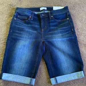 Loft Denim Bermuda Shorts in Andes Wash